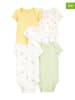 carter's 5-delige set: rompers wit/groen/geel