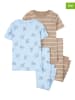 carter's 2-delige set: pyjama's lichtbruin/lichtblauw