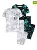 carter's 2-delige set: pyjama's zwart/grijs