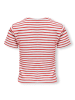 KIDS ONLY Gebreid shirt rood/wit