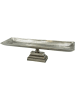 Anticline Dienblad zilverkleurig - (B)56 x (H)14,5 cm