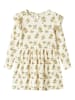 Lil Atelier Kleid "Gavo" in Creme/ Gelb