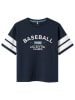 name it Shirt in Dunkelblau/ Weiß