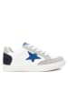 XTI Kids Sneakers in Weiß/ Grau/ Dunkelblau