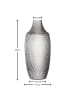 LEONARDO Vase "Poesia" in Grau - (H)40 x Ø 11,5 cm