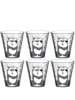 LEONARDO 2er-Set: Gläser "Panda" in Transparent/ Weiß/ Grau - 215 ml