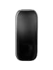 LEONARDO Vase "Milano" in Grau - (B)9 x (H)21 cm