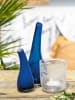 LEONARDO Teelichthalter "Salerno" in Transparent/ Weiß - (H)11,5 x Ø 10 cm