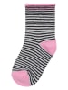 Minoti 3er-Set: Socken in Grau/ Schwarz