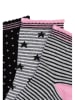 Minoti 3er-Set: Socken in Grau/ Schwarz