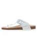 BIO PINGÜIN Teenslippers wit/meerkleurig