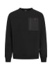 Bench Sweatshirt "Marton" in Schwarz