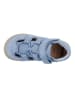 Richter Shoes Leder-Halbsandalen "Dash" in Hellblau