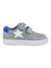 Richter Shoes Leder-Sneakers "Leandro" in Grau/ Blau