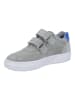 Richter Shoes Leder-Sneakers "Leandro" in Grau/ Blau