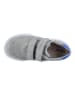 Richter Shoes Leder-Sneakers "Leandro" in Grau/ Blau