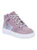 Richter Shoes Leder-Sneakers "Alessa" in Lila/ Hellblau