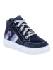 Richter Shoes Leder-Sneakers "Alessa" in Dunkelblau
