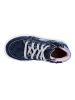 Richter Shoes Leder-Sneakers "Alessa" in Dunkelblau
