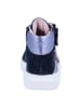 Richter Shoes Leder-Sneakers "Alessa" in Dunkelblau