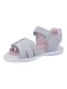 Richter Shoes Leder-Sandalen "Sole" in Grau