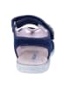 Richter Shoes Leder-Sandalen "Sole" in Dunkelblau