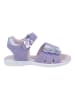 Richter Shoes Leder-Sandalen "Sole" in Lila