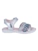 Richter Shoes Sandalen "Sole" in Silber/ Blau