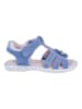Richter Shoes Leder-Sandalen "Sole" in Blau