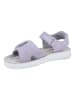 Richter Shoes Leder-Sandalen "Sofia" in Lila