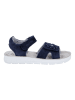 Richter Shoes Leder-Sandalen "Sofia" in Dunkelblau