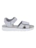 Richter Shoes Leder-Sandalen "Sofia" in Grau