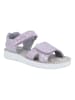 Richter Shoes Leder-Sandalen "Sofia" in Lila
