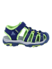 Richter Shoes Halbsandalen "Boulder" in Blau/ Grün