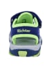 Richter Shoes Halbsandalen "Boulder" in Blau/ Grün