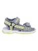 Richter Shoes Sandalen "Leon" in Grau/ Gelb