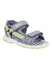 Richter Shoes Sandalen "Leon" grijs/geel