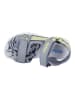 Richter Shoes Sandalen "Leon" in Grau/ Gelb