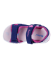 Richter Shoes Sandalen in Dunkelblau/ Pink