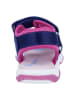 Richter Shoes Sandalen in Dunkelblau/ Pink