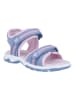 Richter Shoes Sandalen in Hellblau/ Rosa