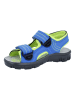 Richter Shoes Sandalen "Adventure" in Blau/ Grün
