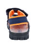 Richter Shoes Sandalen "Adventure" in Dunkelblau/ Orange