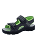Richter Shoes Sandalen "Adventure" in Schwarz/ Grün