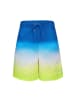 Peek U Badeshorts "Firth" in Blau/ Grün/ Weiß