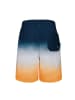 Peek U Badeshorts "Firth" in Dunkelblau/ Weiß/ Orange