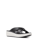 Clarks Keilzehentrenner "Drift Ave" in Schwarz