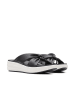Clarks Keilzehentrenner "Drift Ave" in Schwarz
