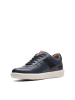 Clarks Skórzane sneakersy "Cambro Race" w kolorze granatowym