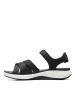 Clarks Sandalen "Mira Tide" in Schwarz